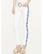 Black Label Denim Ikat 105 Skinny Jean - Lyst