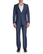 Versace Wool Silk Endonend Suit - Lyst