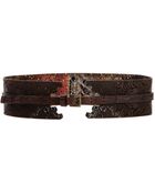 Roberto Cavalli Belt - Lyst