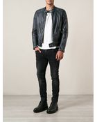 S.w.o.r.d Distressed Biker Jacket - Lyst