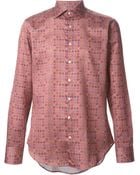 Etro Pattern Print Shirt - Lyst
