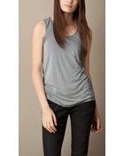 Burberry Relaxed Fit Vest - Lyst