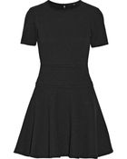 Tibi Vika Crochetknit Cotton Mini Dress - Lyst