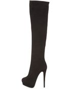 Giuseppe Zanotti Suede Over-The-Knee Platform Boot - Lyst