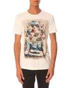 Ikks Caravane Bis White Tshirt - Lyst