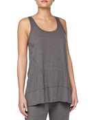 Donna Karan New York Pima Cotton Lounge Tank - Lyst