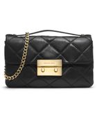 Michael Kors Sloan Quilted Leather Small Messenger - Lyst