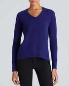 C By Bloomingdale's V Neck Cashmere Sweater - Lyst