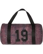 The Kooples Sport Croco Print Duffle Bag - Lyst