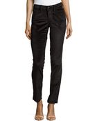 Christopher Blue Corduroy Skinny-Leg Pants - Lyst