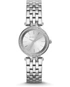 Michael Kors Stainless Steel Mini Darci Watch, 26Mm - Lyst