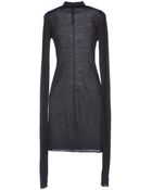 Rick Owens Lilies Short Dress - Lyst