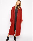 Asos Duster Coat - Lyst