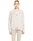 Donna Karan New York Long Sleeve Cotton Pull Over - Lyst