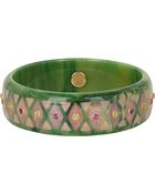 Mark Davis Peridot, Amethyst & Bakelite "Lattice" Bangle - Lyst