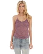 Free People Lace Cami - Lyst