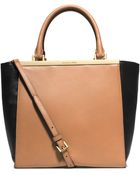 MICHAEL Michael Kors Lana Leather Medium Tote - Lyst