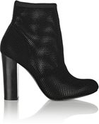 Alexander Wang Daga Stretch-Mesh Ankle Boots - Lyst