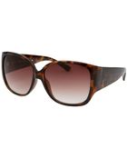 MICHAEL Michael Kors Women'S Square Tortoise Sunglasses - Lyst