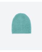 Zara Knitted Hat - Lyst