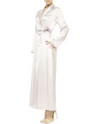 La Perla Silk Long Robe - Lyst