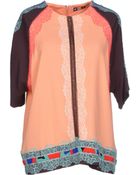 MSGM Blouse - Lyst