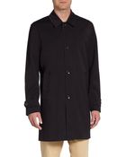 Michael Kors Three-Quarter Topcoat - Lyst