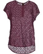 Diane von Furstenberg Blouse - Lyst