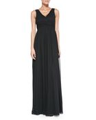Donna Morgan Julie Sleeveless Empirewaist Gown - Lyst