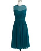 J.Crew Clara Dress In Silk Chiffon - Lyst