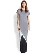Young Fabulous & Broke Jaxon Colorblock V-Back Maxi Dress - Lyst