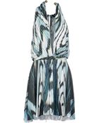 Just Cavalli Short Dress - Lyst