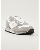 Diadora Contrast Panel Sneakers - Lyst