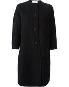 Jil Sander Classic Oversized Coat - Lyst