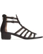 Tahari Gigi Caged Sandals - Lyst