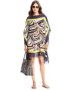 Diane von Furstenberg Dvf Murray Chiffon Cover Up Dress - Lyst