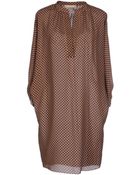 Michael Kors Short Dress - Lyst