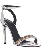 Proenza Schouler Triangle Ankle-Strap Sandals - Lyst