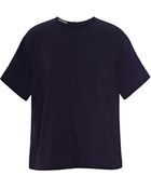 Rochas Open Back Crepe Top - Lyst