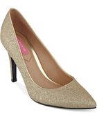 Isaac Mizrahi New York Lamist Evening Pumps - Lyst