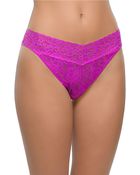 Hanky Panky Signature Lace Original Rise Thong - Lyst