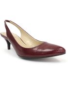 Ellen Tracy Tina Slingback Pumps - Lyst