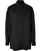 Steffen Schraut Cotton Blend Tunic Blouse - Lyst