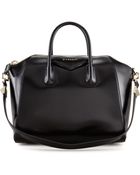 Givenchy Antigona Medium Leather Satchel Bag - Lyst