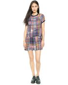 Lbt-lbt Short Sleeve Dress - Multi - Lyst