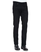 J Brand Kane Black Stretch-Denim Jeans - Lyst