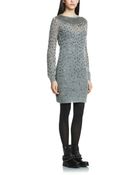 Patrizia Pepe Short Knitted Dress - Lyst