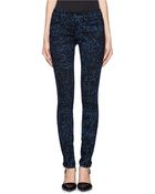 Proenza Schouler Splash Print Skinny Jeans - Lyst