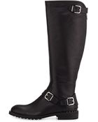 Donald J Pliner Vive Buckled Knee Boot - Lyst