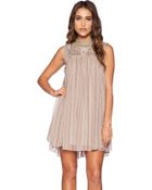 Free People Penny Georgette Babylon Dress - Lyst
